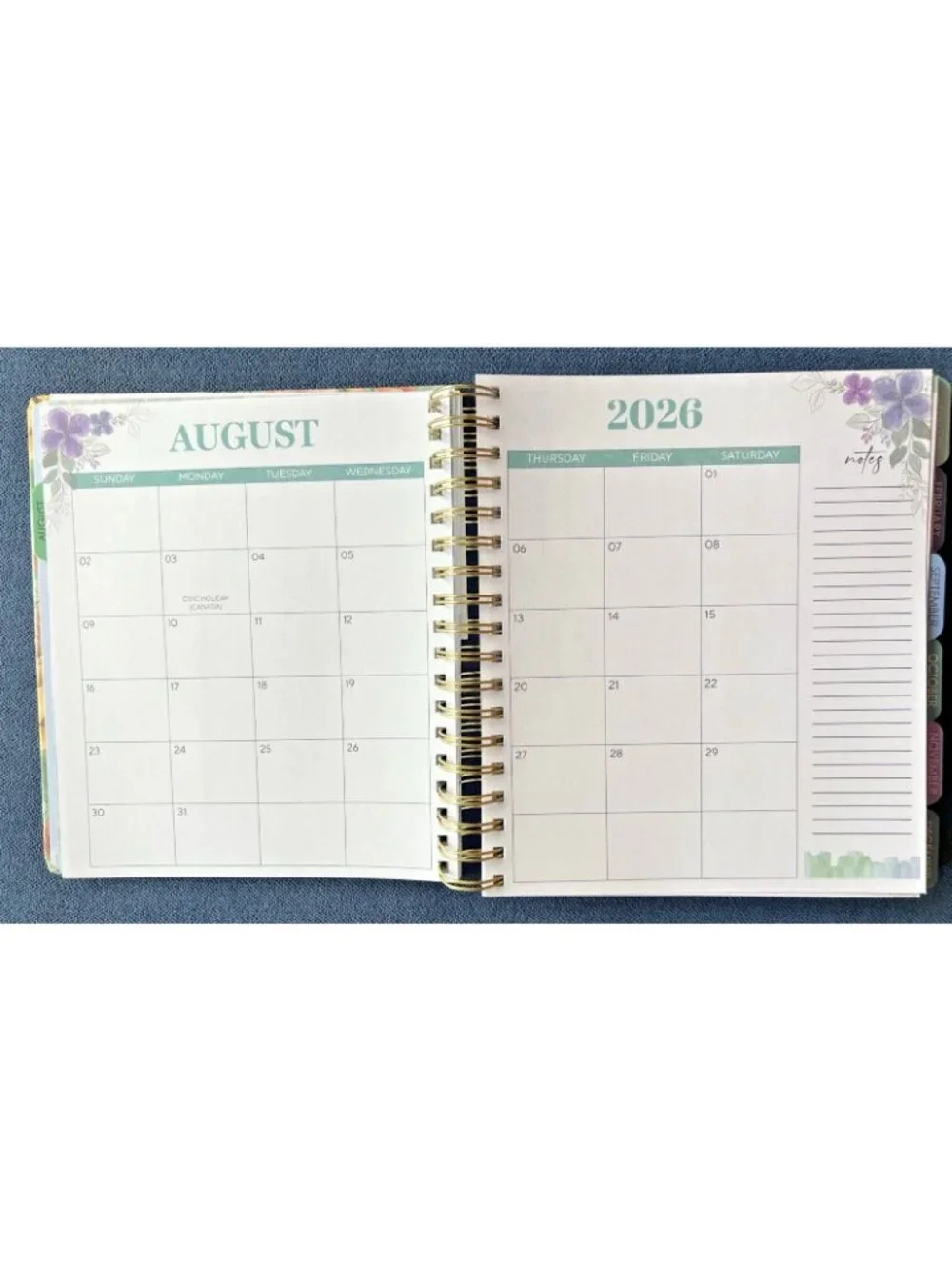 Planner 17 Month 2026-27 LORD IS STRENGTH Month Day Week Organizer Plan 9